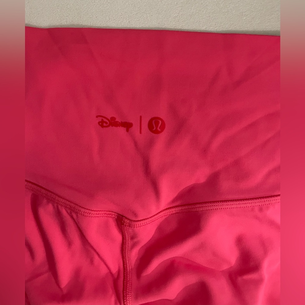 Lululemon Disney NWT Align High Rise Pants 25” Leggings Lip Gloss Pink Size 6 - Picture 14 of 15